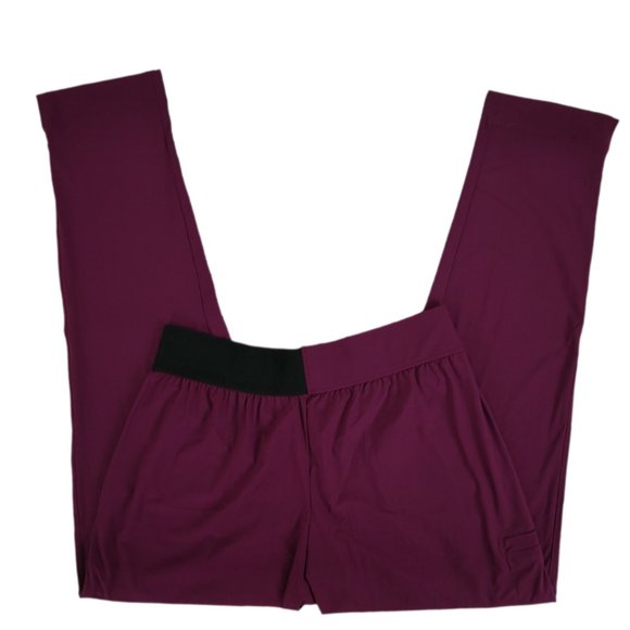 Grey's Anatomy Scrub Pants GEP004-65 Wine - Picture 2 of 13